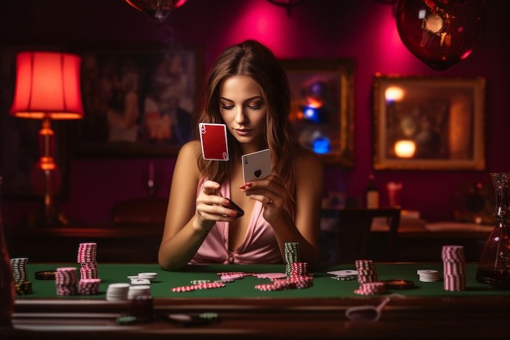Antarmuka aplikasi mobile angsa 4d menampilkan meja live casino dan menu permainan
